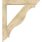 Ekena Millwork Funston Traditional Rough Sawn Bracket w/ Offset Brace, Douglas Fir, 6"W x 34"D x 38"H BKT0604X34X38FST01RDF - alternate 4